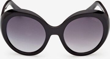 Lunettes de soleil GUESS en noir : devant