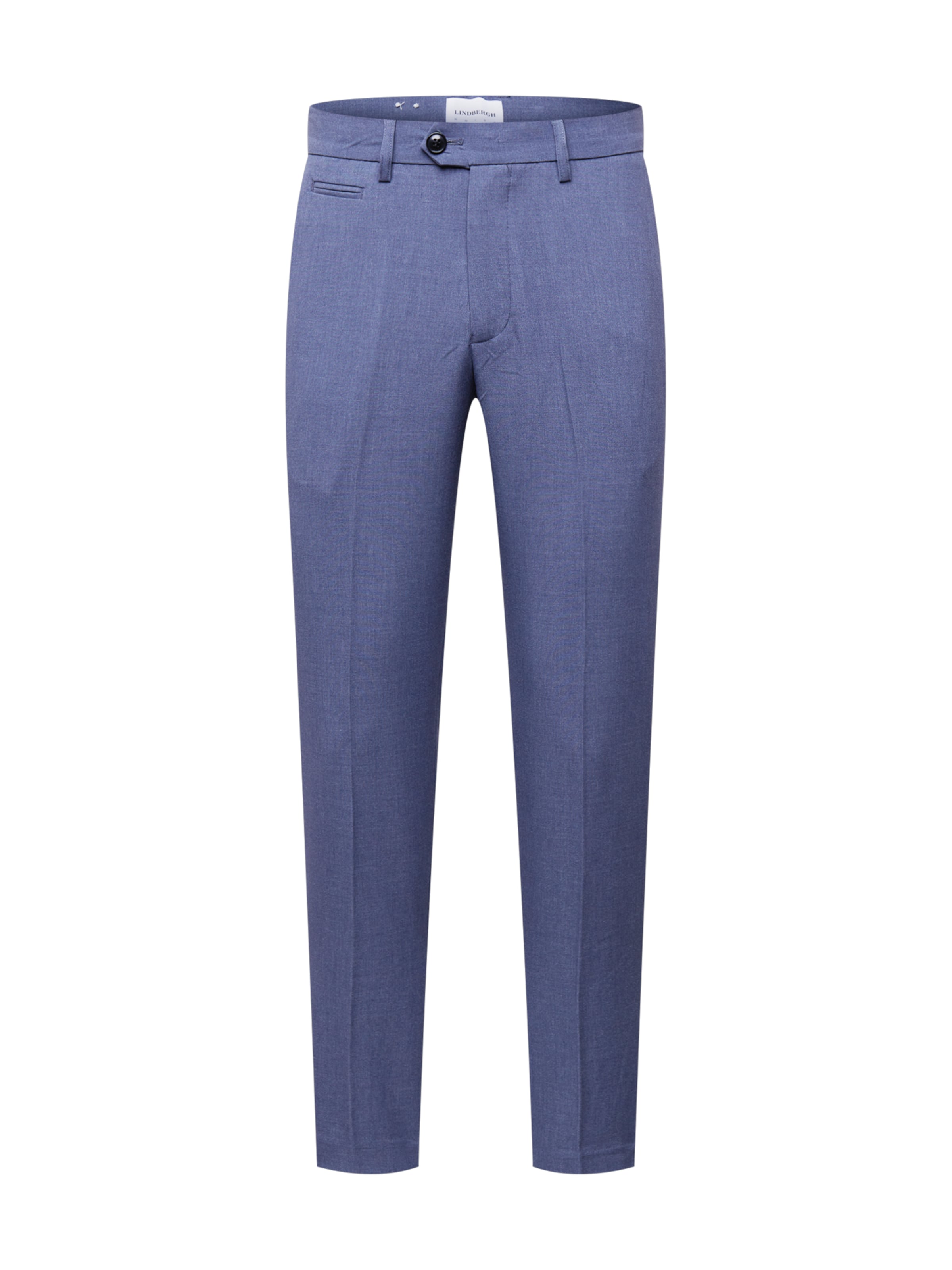 Lindbergh Slim fit Trousers with creases 'Club' in Blue: front