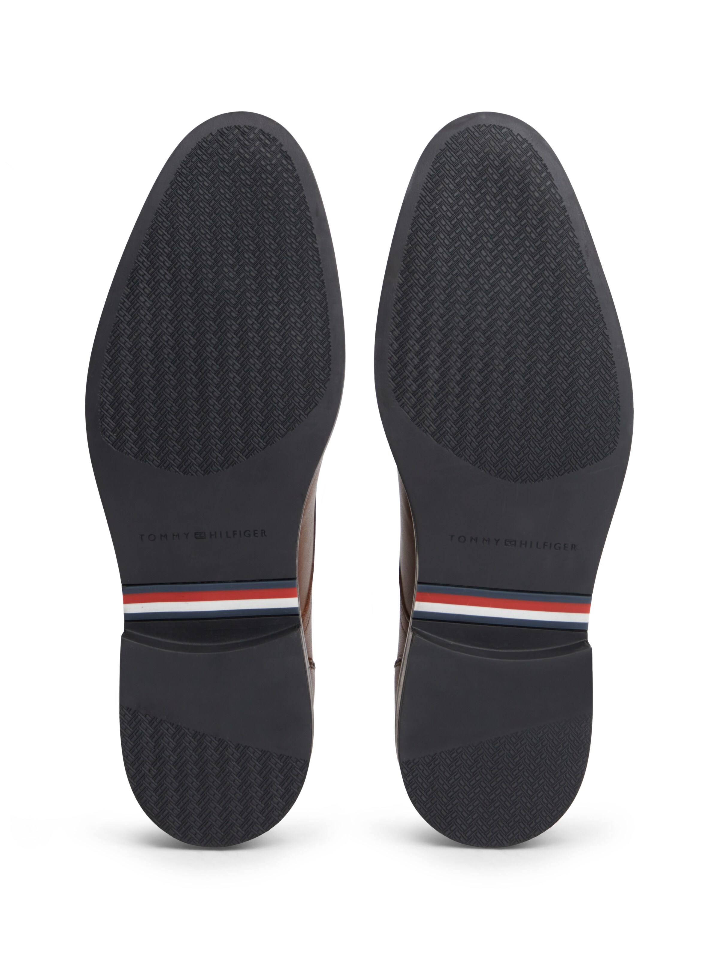 TOMMY HILFIGER Šněrovací boty 'CORPORATE' – hnědá