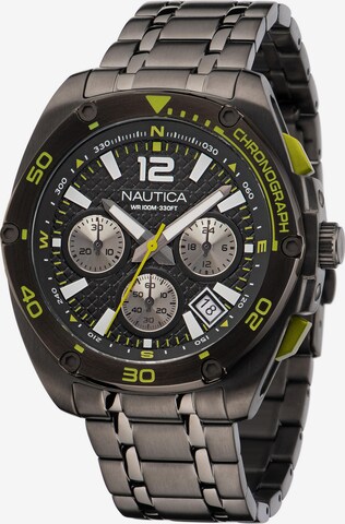 NAUTICA Analoog horloge ' Nautica ' in Grijs: voorkant