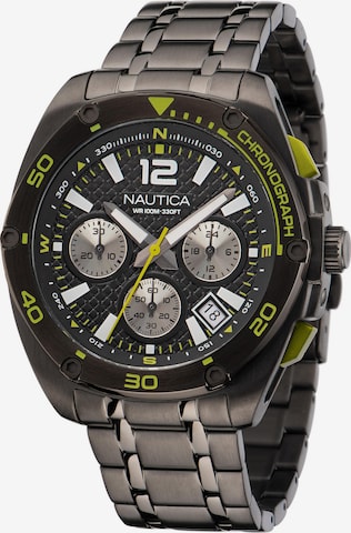 NAUTICA Analoog horloge ' Nautica ' in Grijs: voorkant