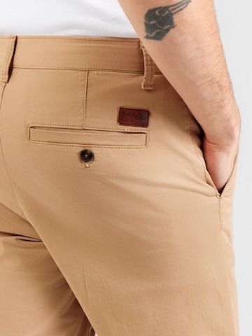 TIMBERLAND regular Παντελόνι τσίνο 'CLAREMONT' σε καφέ