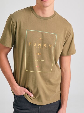 Funky Buddha Paita värissä vihreä