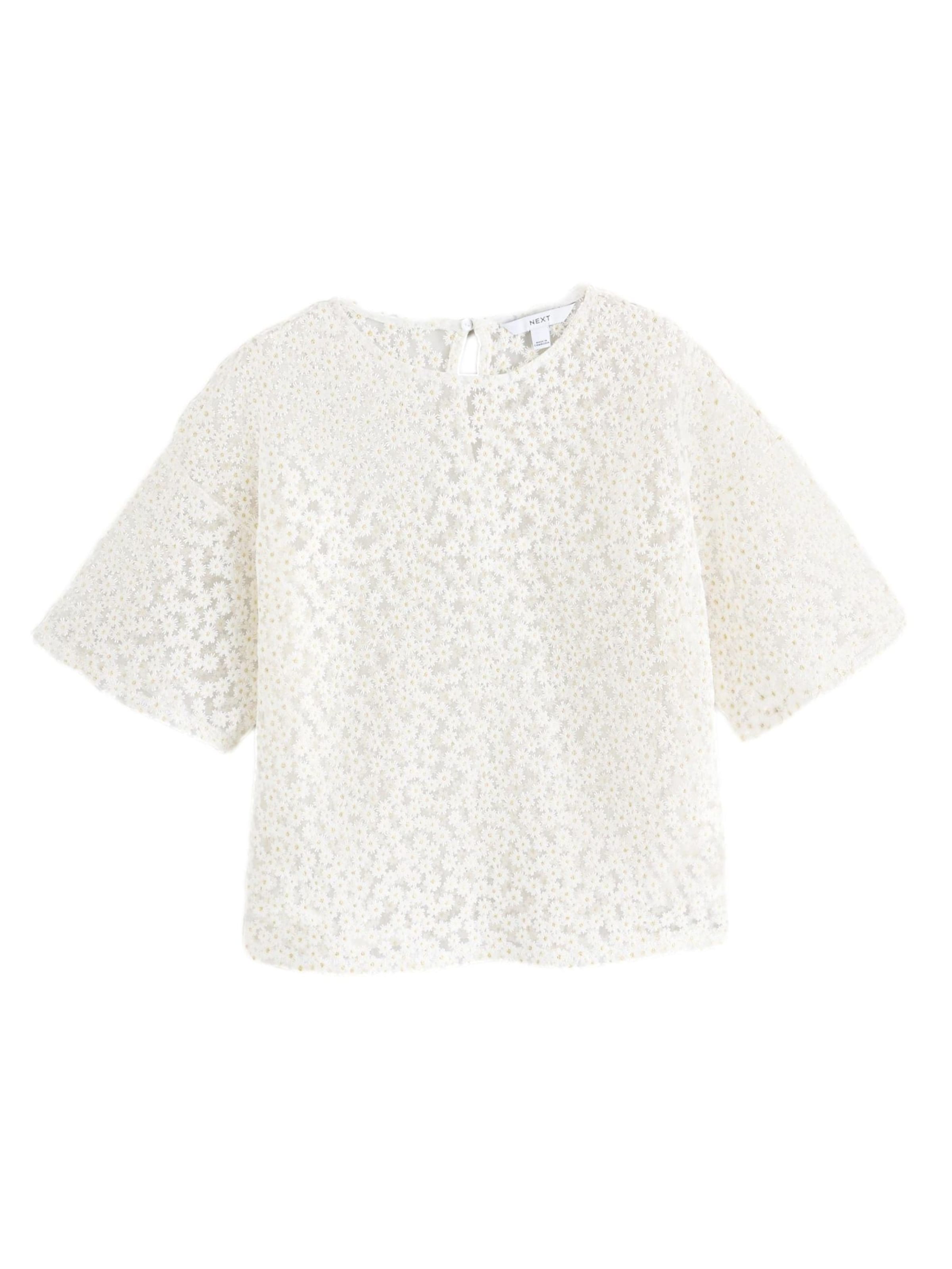 Next Pluus, värv valge: eest vaates