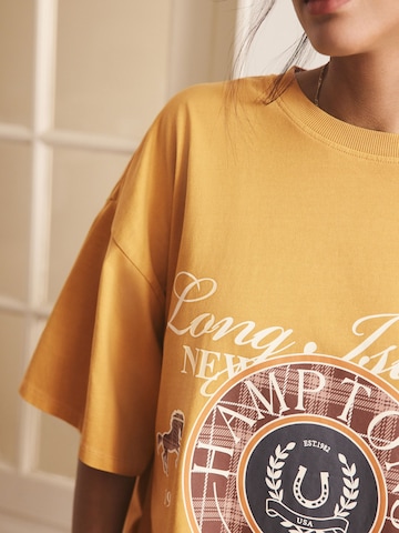 Camicia da notte di Next in giallo