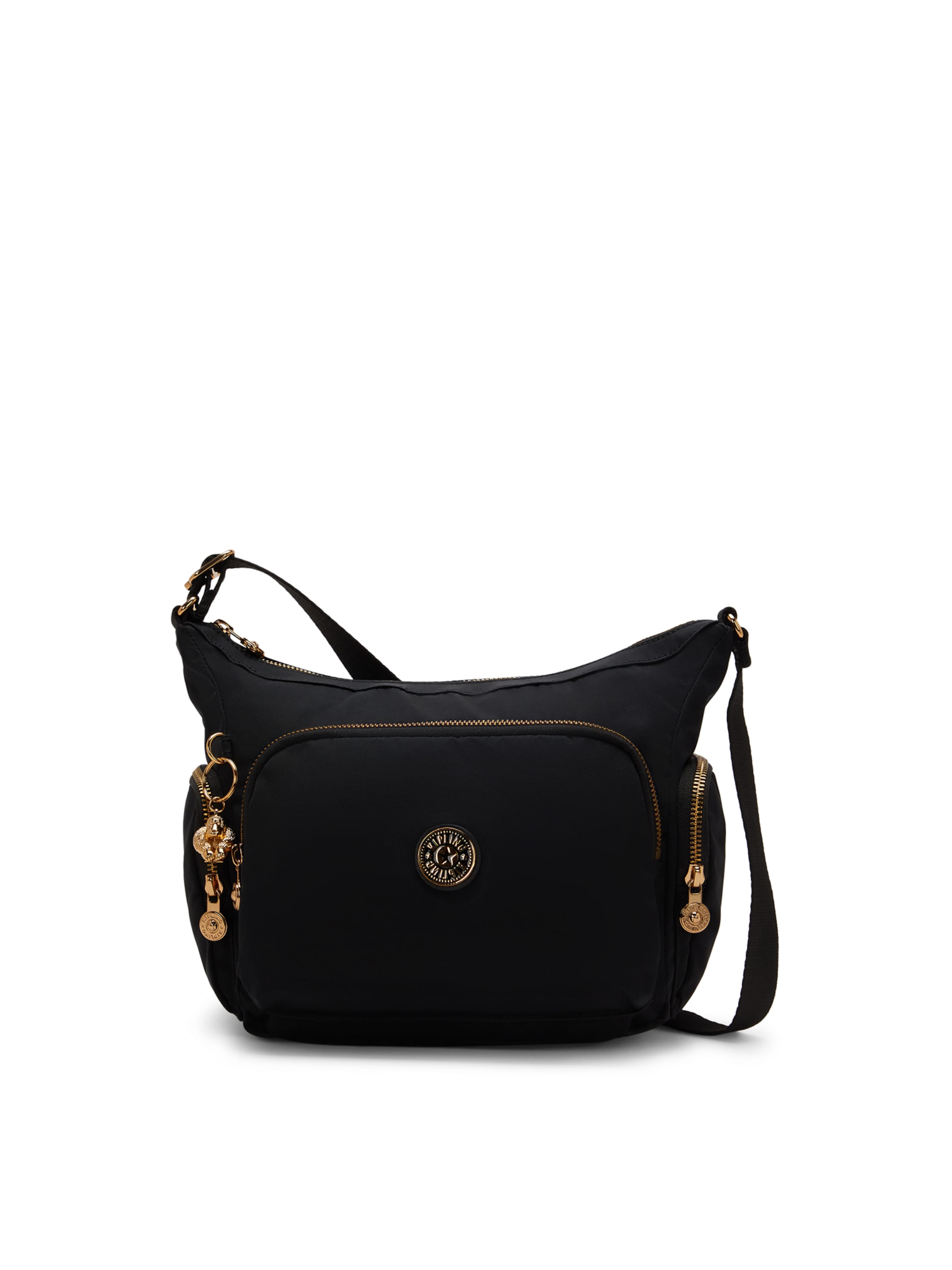 KIPLING Schoudertas 'Gabb' in Zwart: voorkant