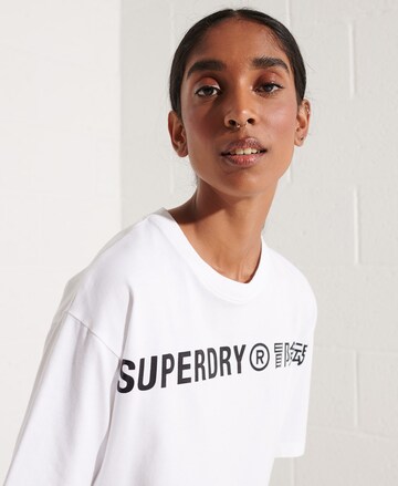 Superdry Oversized Shirt in White