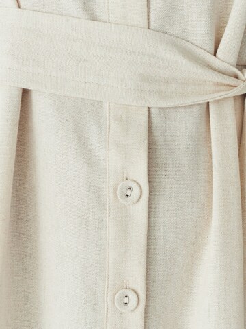 Abito camicia 'JUSTICE' di Willa in beige