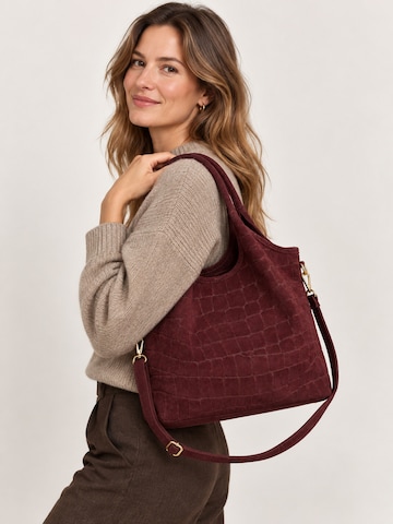 COLLEZIONE ALESSANDRO Handbag 'Lucca' in Red