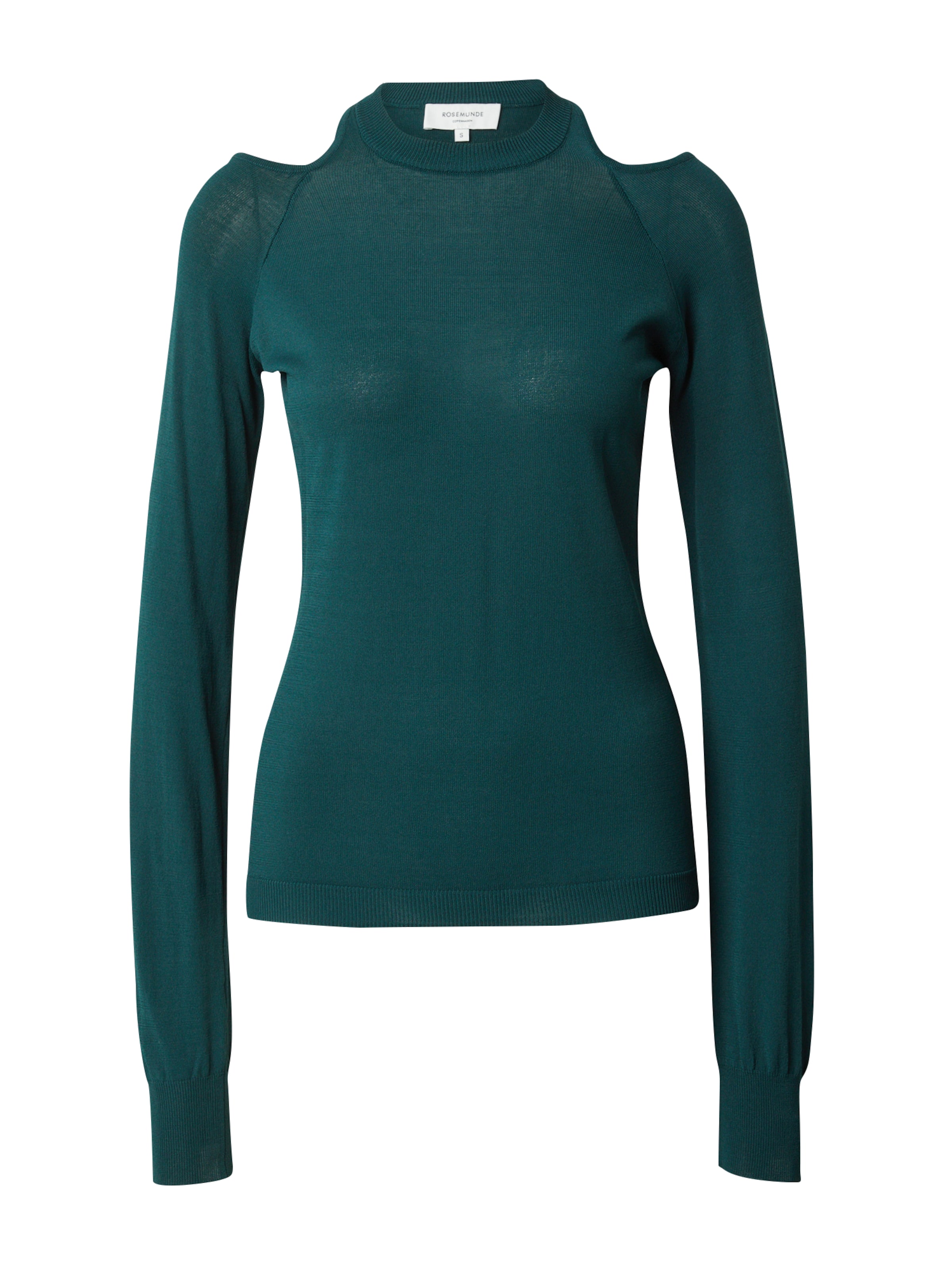 Pull-over rosemunde en vert : devant