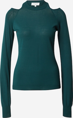 Pull-over rosemunde en vert : devant