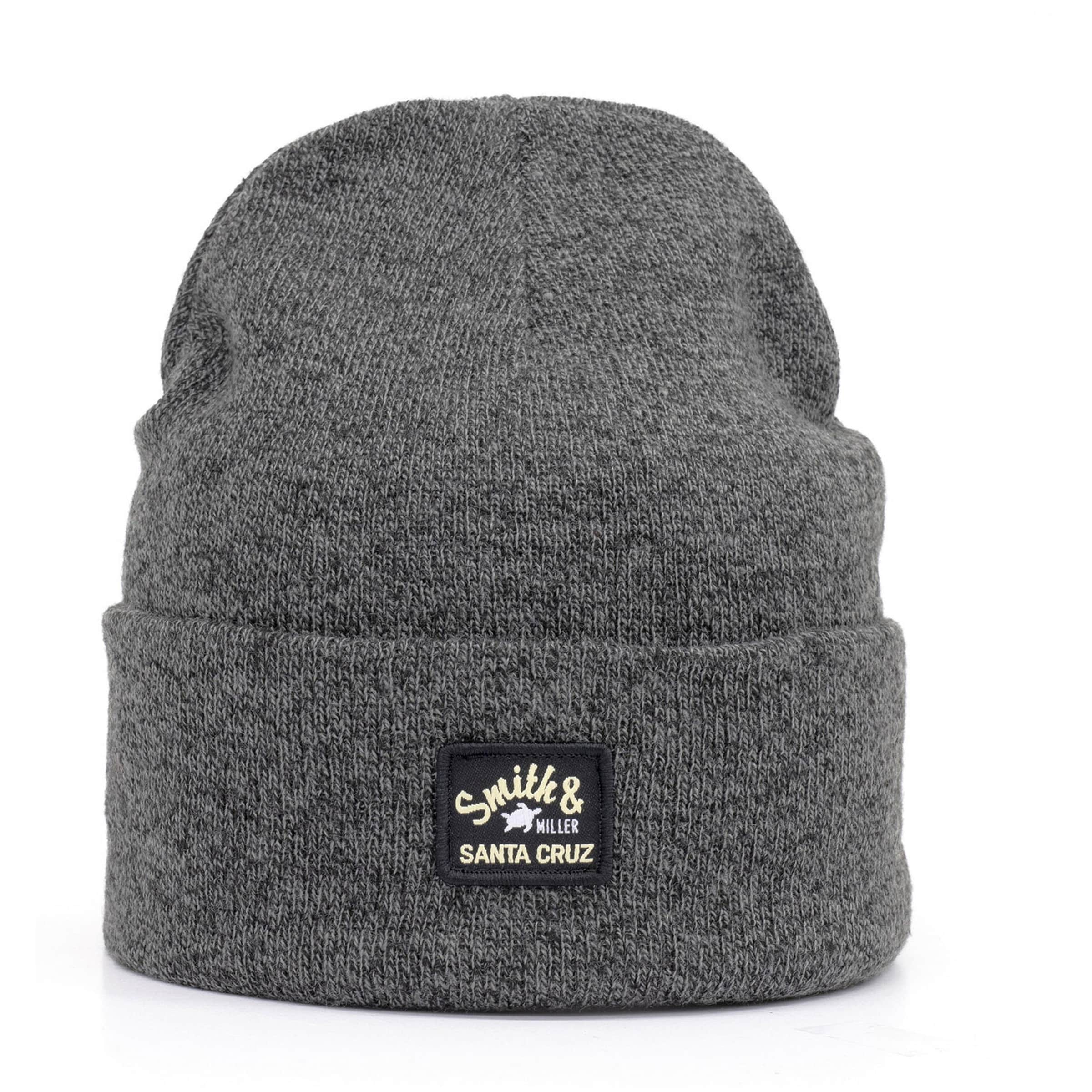 Smith and Miller Beanie 'Iduna' in Grey: front