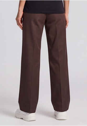 Effilé Pantalon DICKIES en marron : derrière