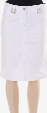 Rocco Barocco Skirt in S in White: front