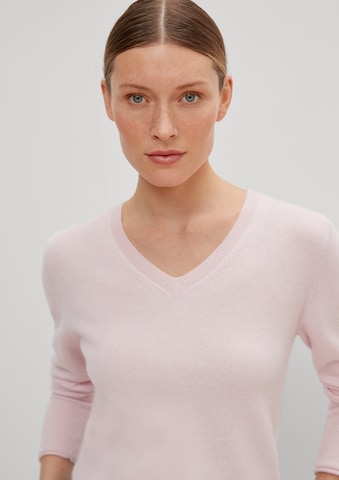 Pull-over COMMA en rose : devant