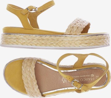 MARCO TOZZI Sandals & High-Heeled Sandals in 39 in Yellow: front