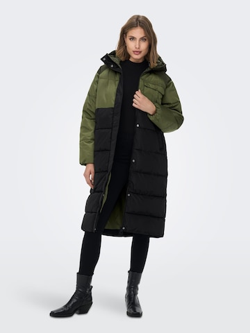 Manteau d’hiver 'Becca' ONLY en vert