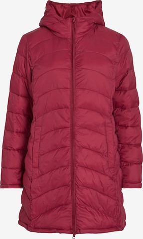 VILA Between-Season Jacket 'SIBIRIA' in Red: front