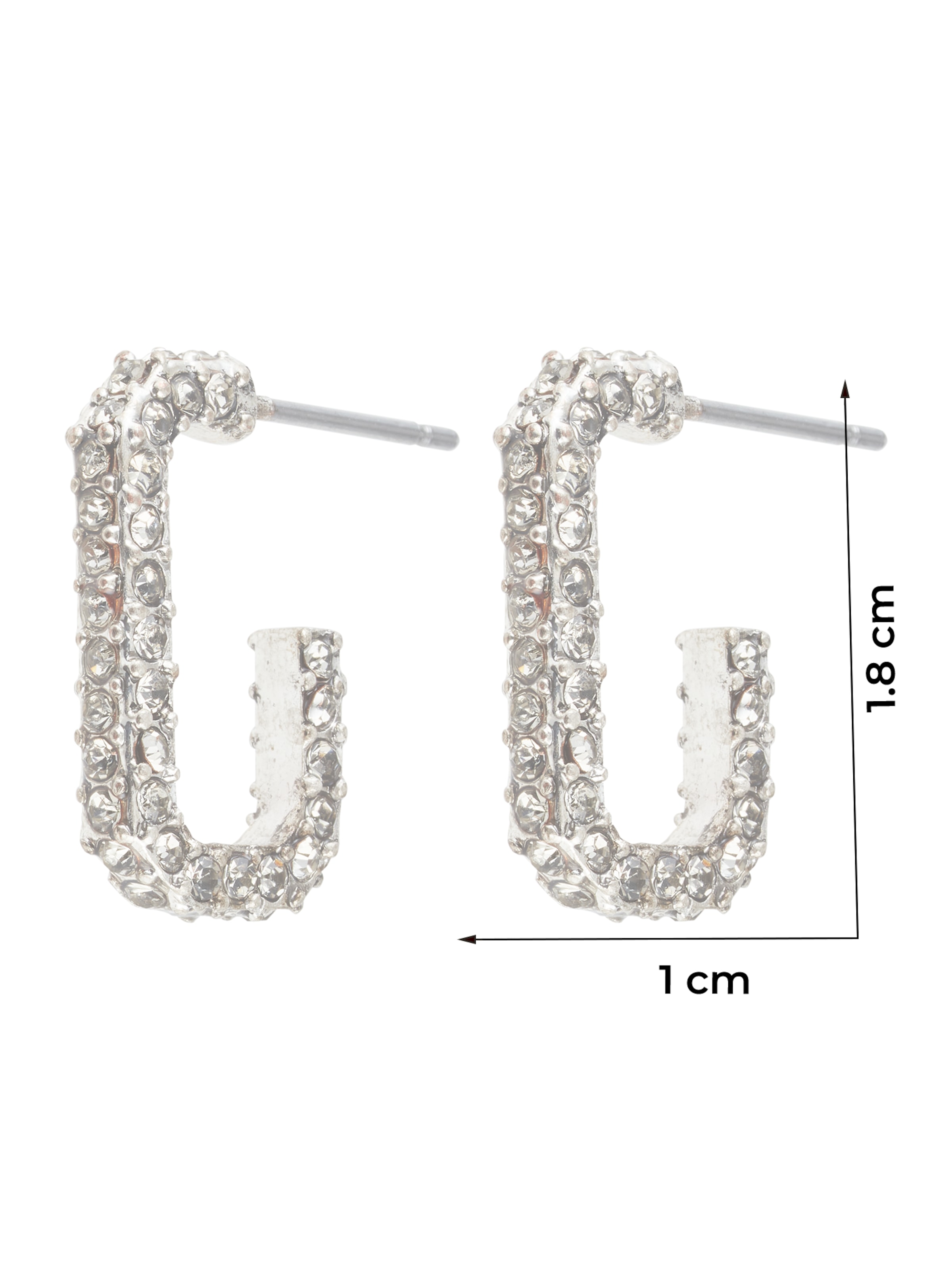 Boucles d'oreilles AllSaints en argent