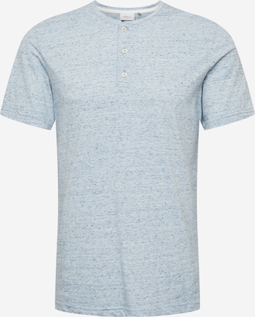 s.Oliver Shirt in Blue: front