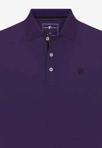 T-Shirt 'LEO' DENIM CULTURE en violet