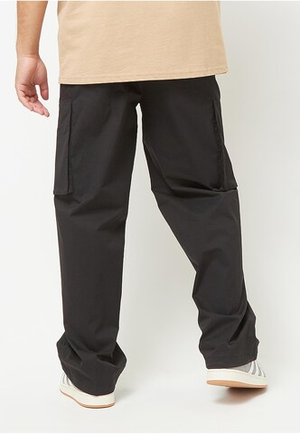 DICKIES Loosefit Cargobroek 'Flight Double Knee' in Zwart