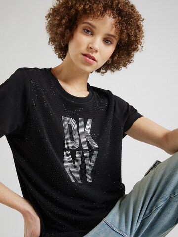 melns DKNY T-Krekls 'HERITAGE'