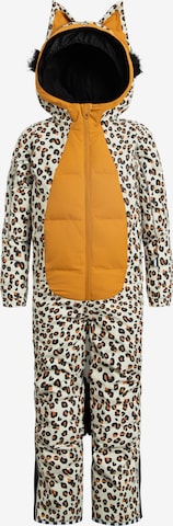 WeeDo Dungarees 'Cheetado' in Yellow: front