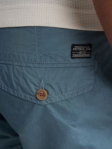 Petrol Industries Szabványos Cargo nadrágok - kék