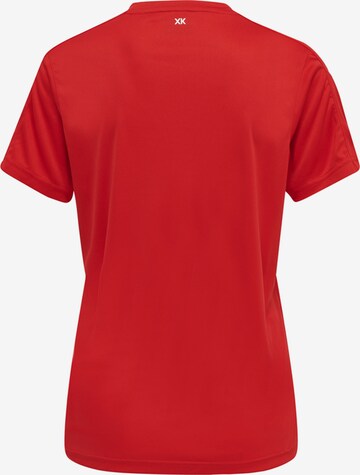 Hummel - Camisa funcionais em vermelho