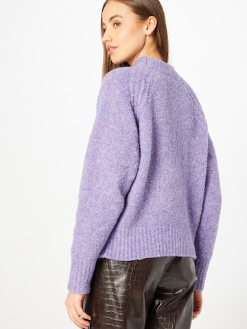 Nasty Gal Sweter w kolorze fioletowy