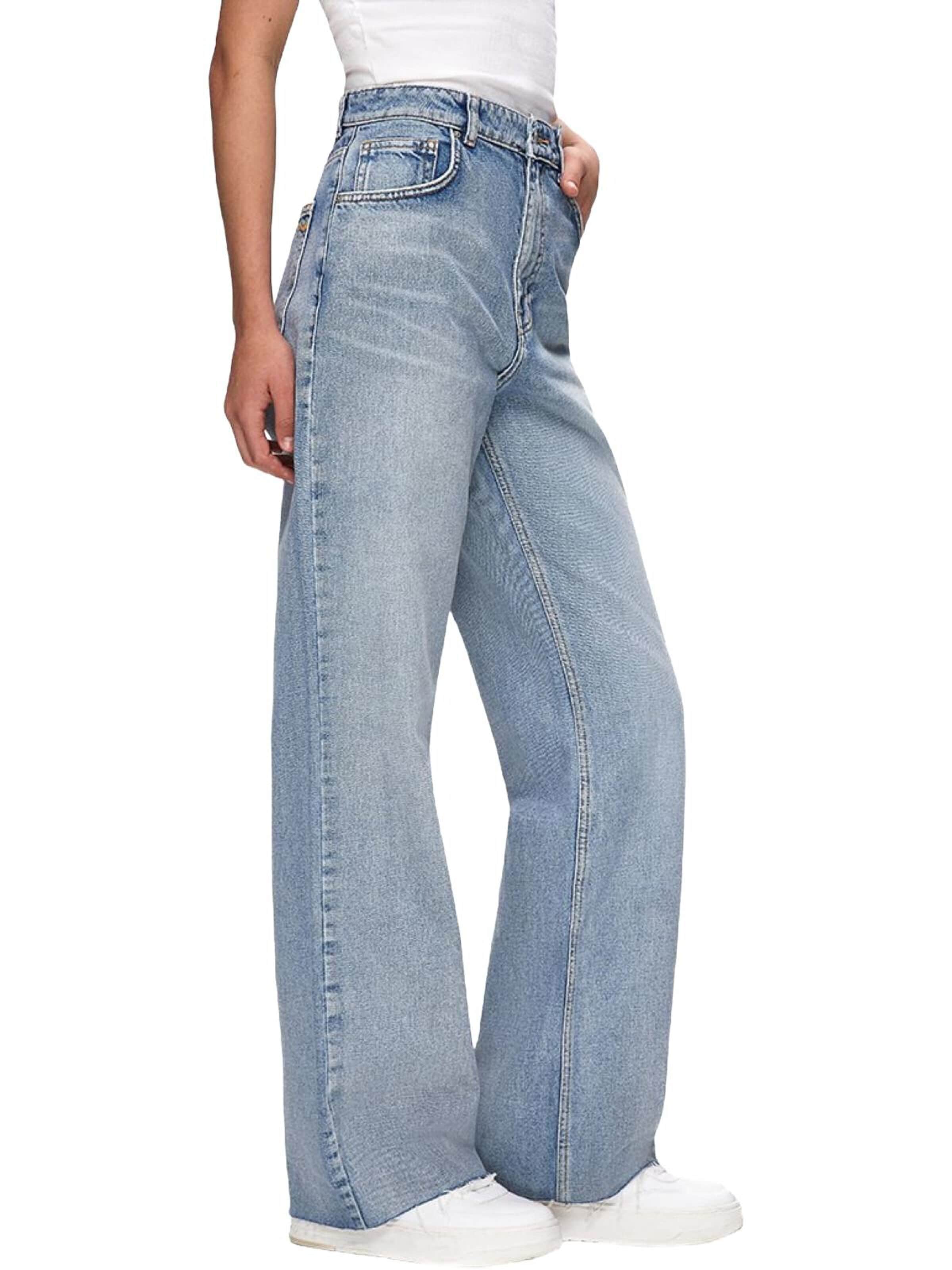 LTB Jeans Wide leg Jeans 'Danica L Wide Leg Jeans' in Blauw