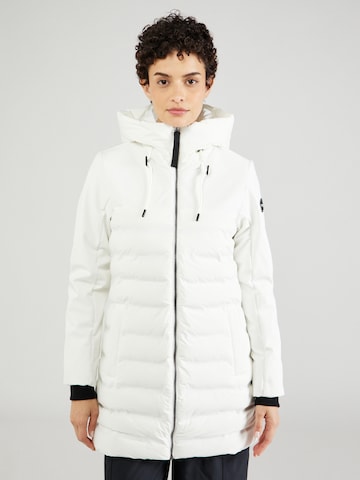 Veste outdoor 'ALBEE' ICEPEAK en blanc : devant