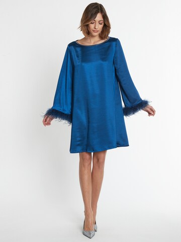 Ana Alcazar Cocktailjurk ' Siba ' in Blauw