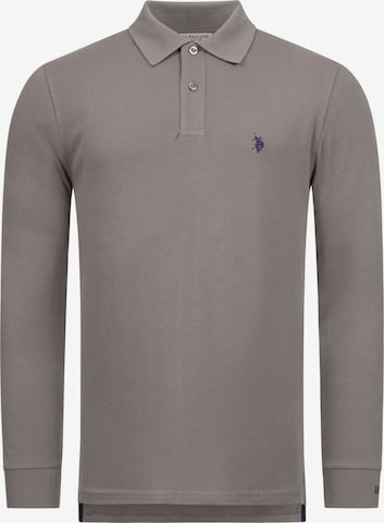 U.S. POLO ASSN. Shirt in Grey: front
