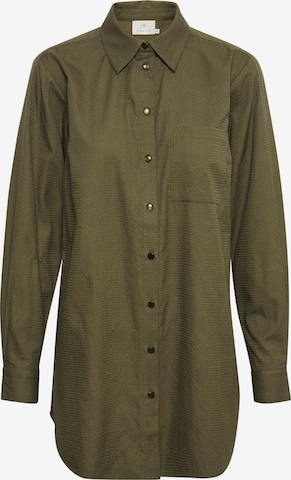 Camicia da donna 'Paloma' di Kaffe in verde: frontale