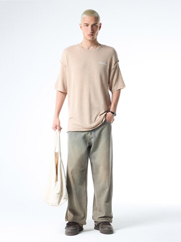 VAMOS CLO Trui 'Cedar Rapids' in Beige