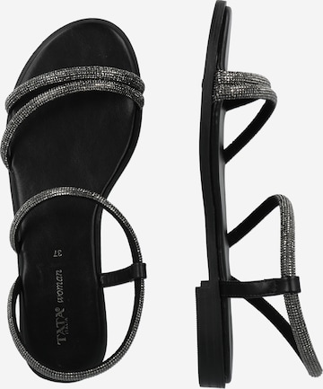 TATA Italia Strap sandal in Black ABOUT YOU