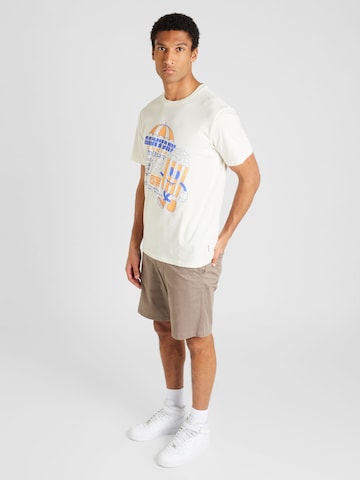T-Shirt 'MELQART' Only & Sons en blanc