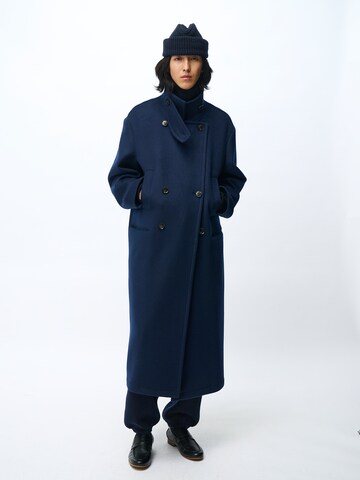 GOBI Cashmere Übergangsmantel 'Unisex Cashmere Trench Coat'‌‌‌‌‌‌‌‌‌‌ in Blau