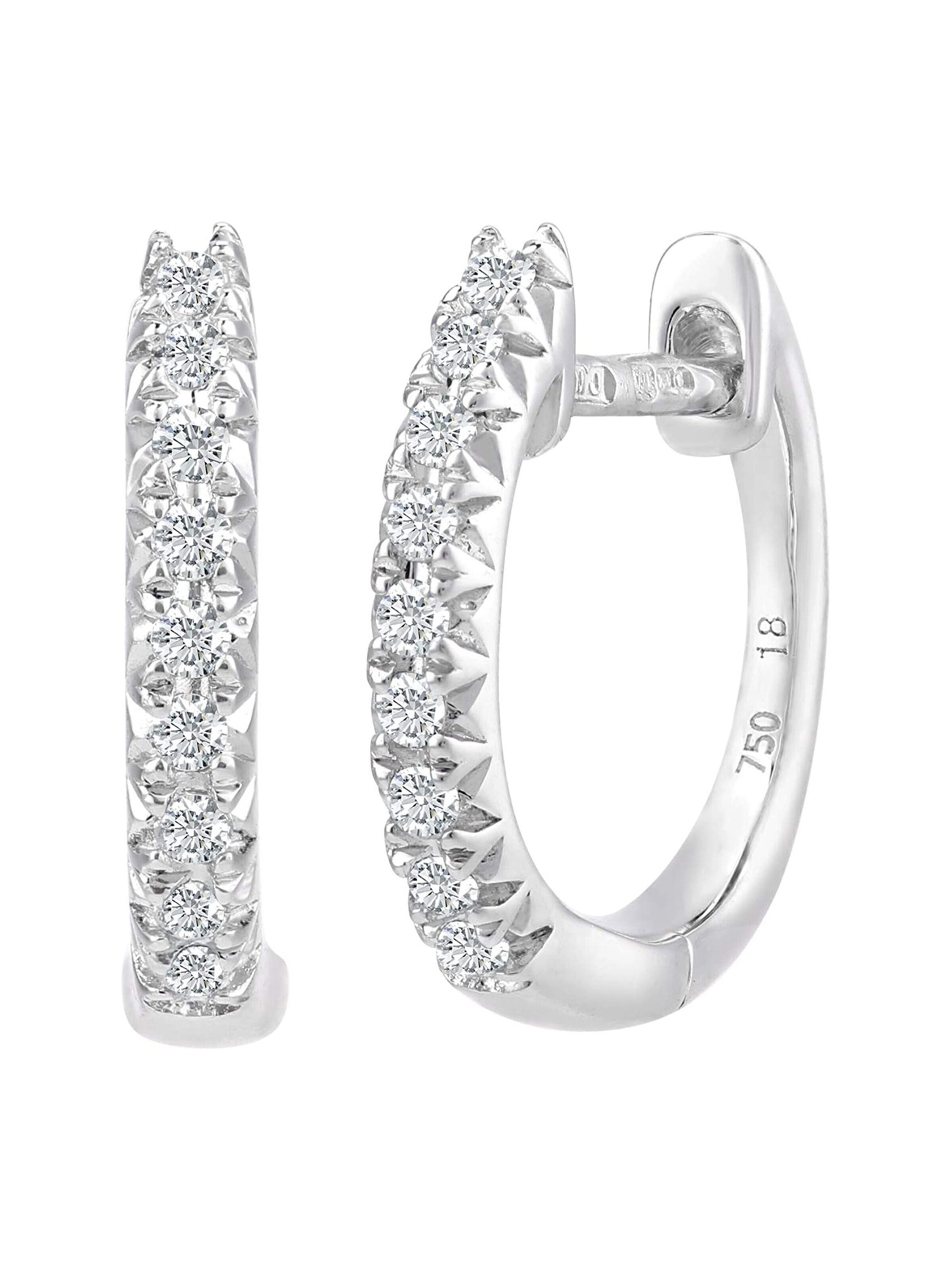 Orecchini in One Size DIAMANT LETERNEL di colore argento, Visualizzazione prodotti