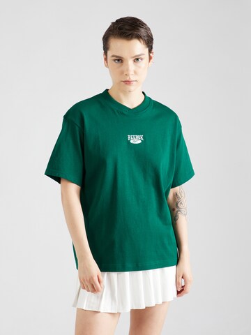 Reebok - Camisa em verde: frente