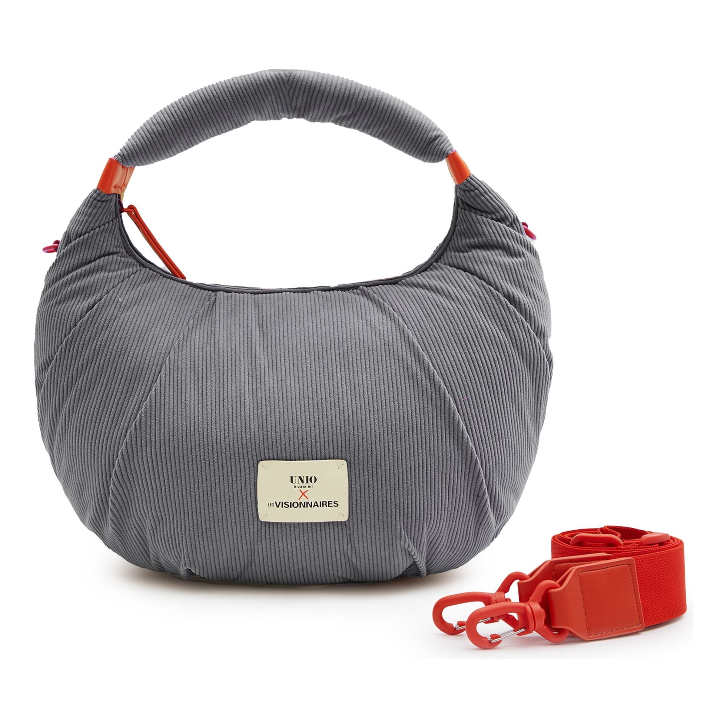 Les Visionnaires Handbag 'Unio Kitzbuehel' in Grey: front