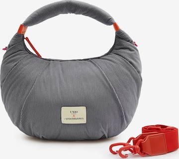 Les Visionnaires Handtas 'Unio Kitzbuehel' in Grijs: voorkant
