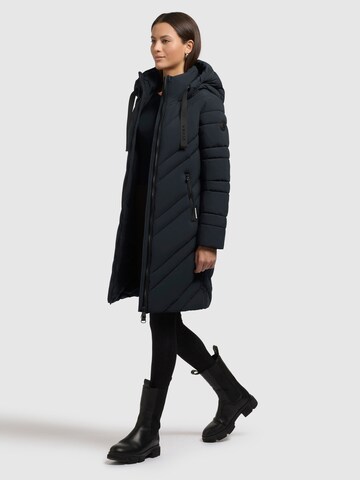 khujo Mantel 'Taby' in Blau