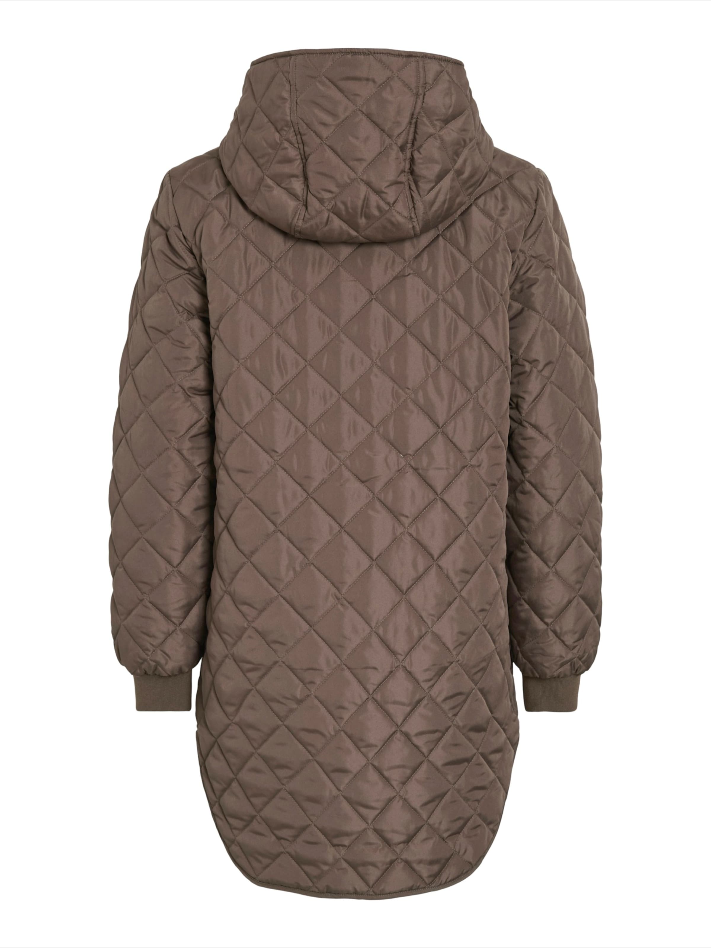 VILA Демисезонное пальто 'VITate' в Коричневый