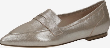 CAPRICE Ballet Flats in Silver: front