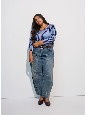 Zizzi - Camiseta 'Camandrine' en azul: frente