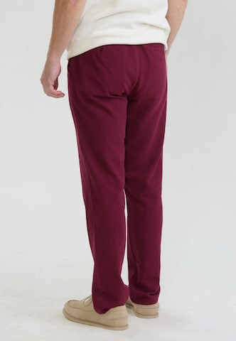 Felix Hardy Slimfit Παντελόνι σε κόκκινο