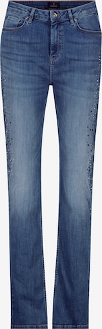 mėlyna monari Prigludęs Džinsai: priekis